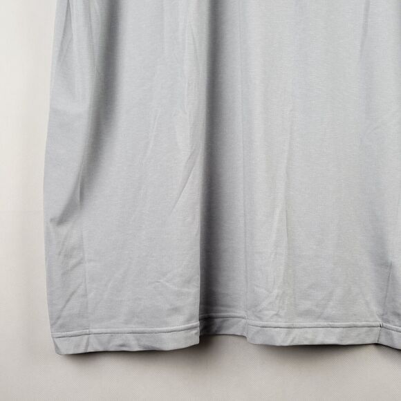 Under Armour Golf Polo Men 2XL Loose Fit Gray Textured Heat Gear Performance NWT - Picture 6 of 14